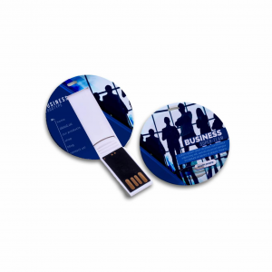 PENCARD - 16GB - REDONDO PVC 4,5 X 4,5cm 4x0   