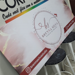 PLACA DE LONA E METALON LONA E METALON GALVANIZADO  4x0 LONA ESQUADRIA 