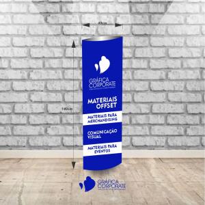 TOTEM PAPEL PAPEL MATTE - 650g 40cm x 140cm 4X4  CORTE RETO 